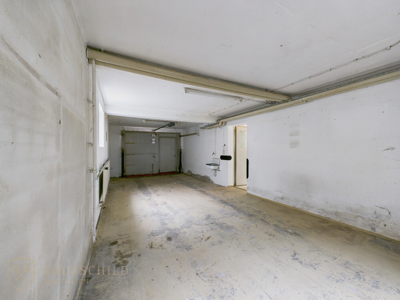 Im Haus integrierte Garage