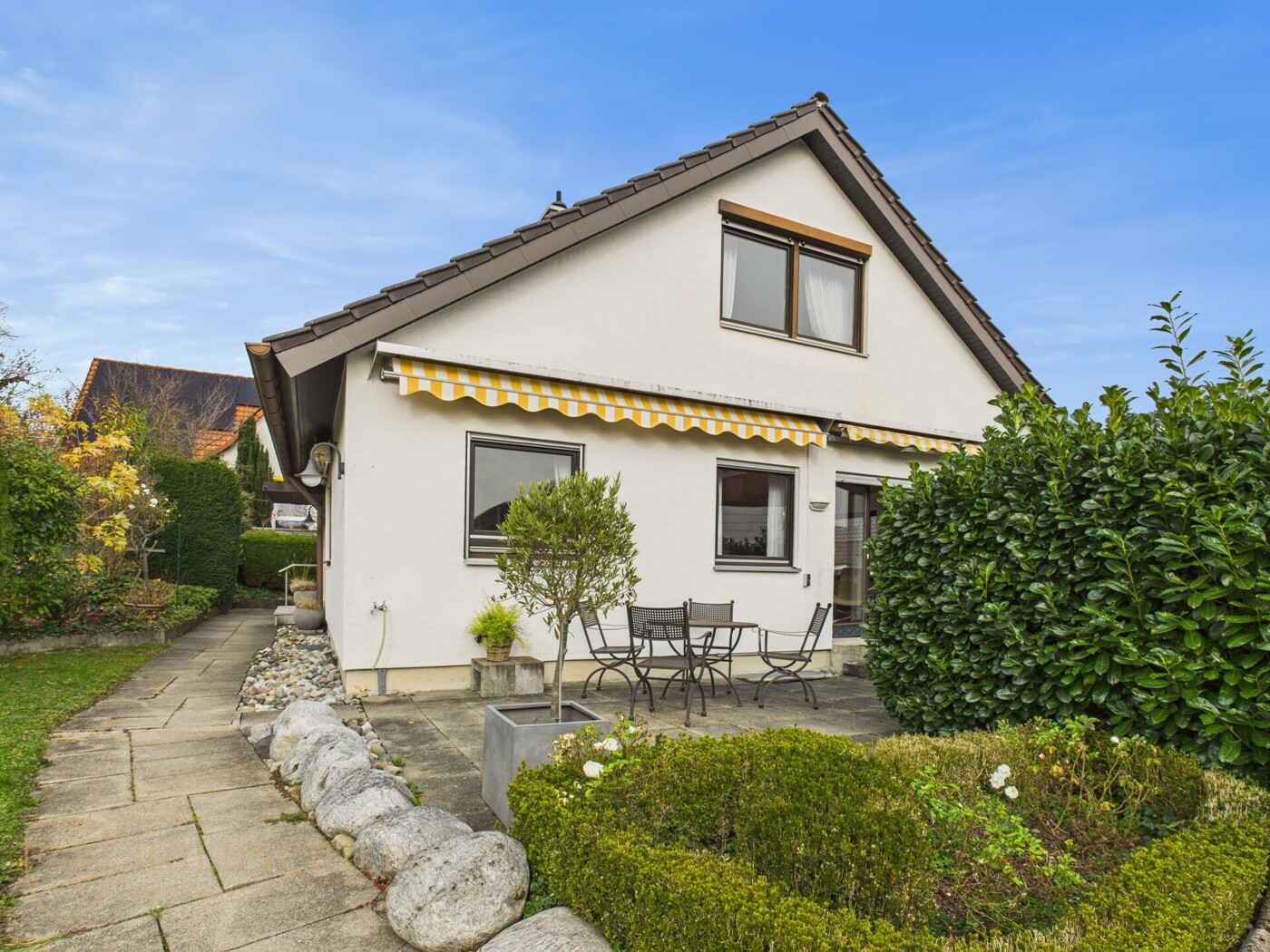 Ansicht des Hauses