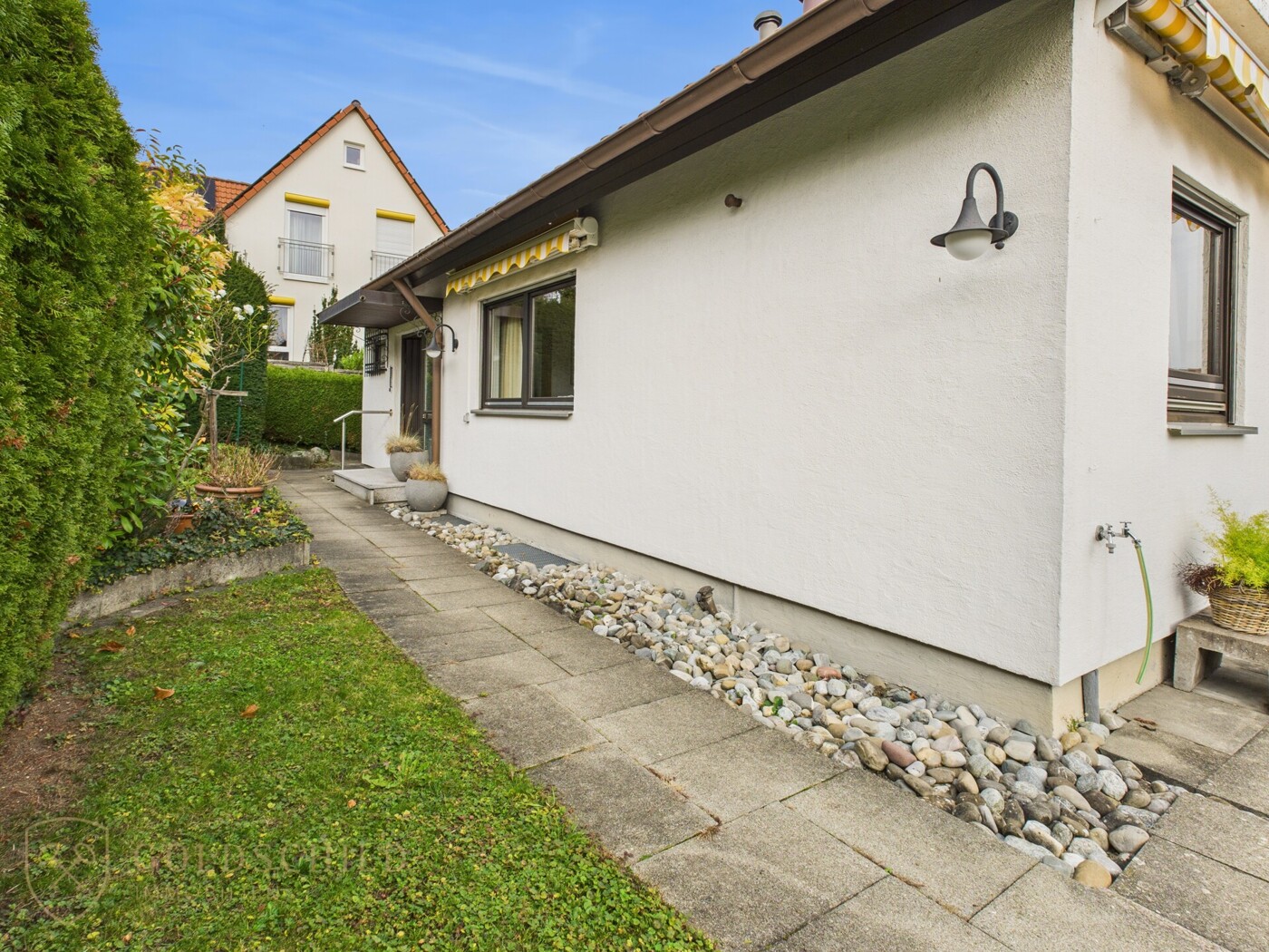 Ansicht Eingangsbereich zum Haus