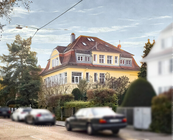 Ansicht Strassenseitig Villa