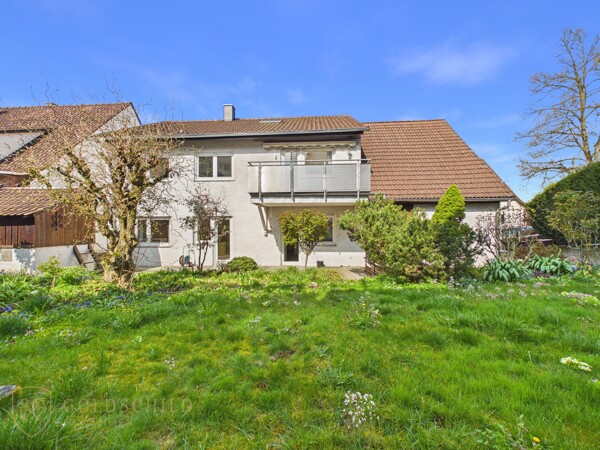 Hausansicht vom Garten