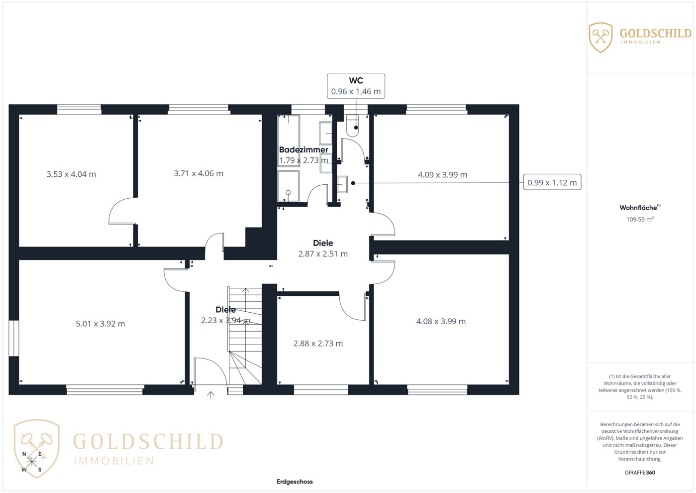 Grundriss EG Wohnung