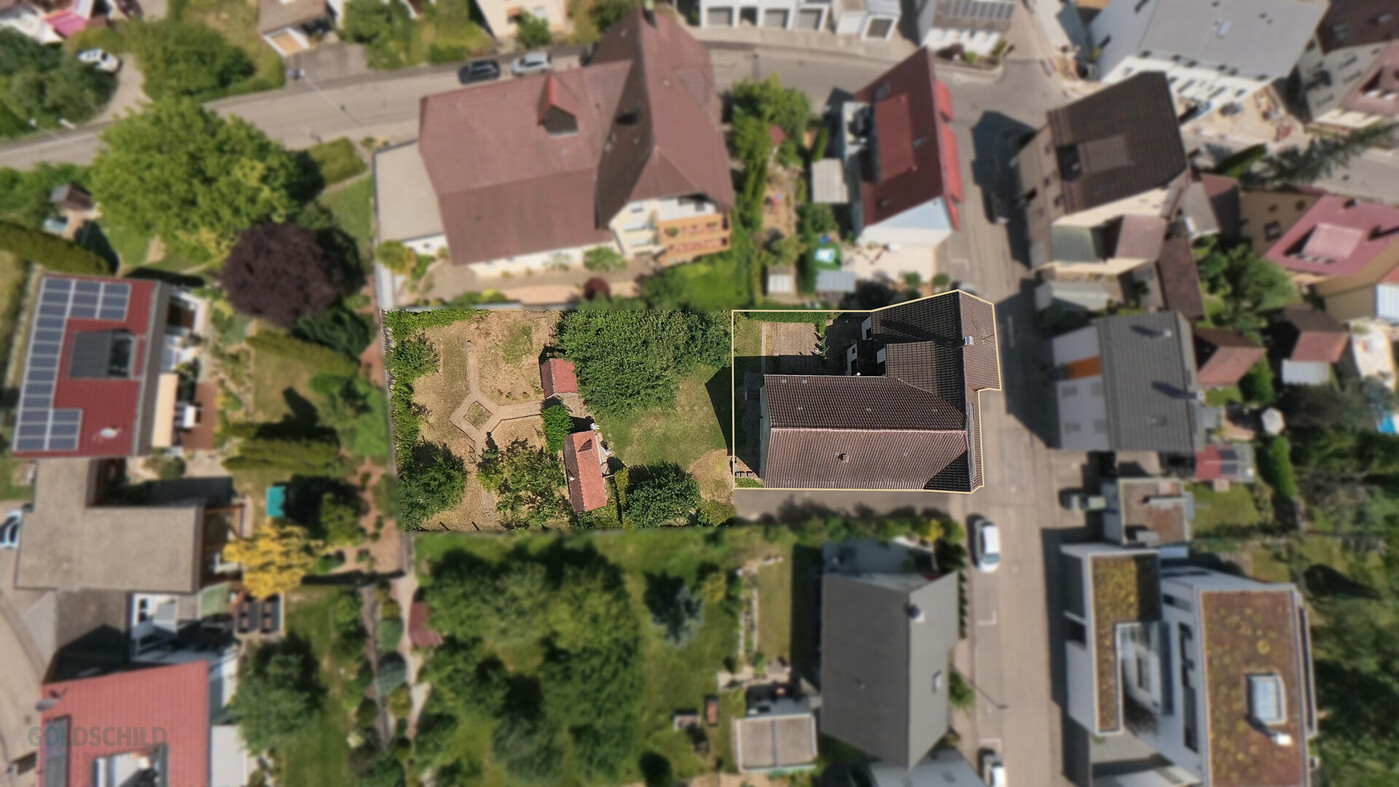 Einfamilienhaus Hochdorf Drohnenaufnahme