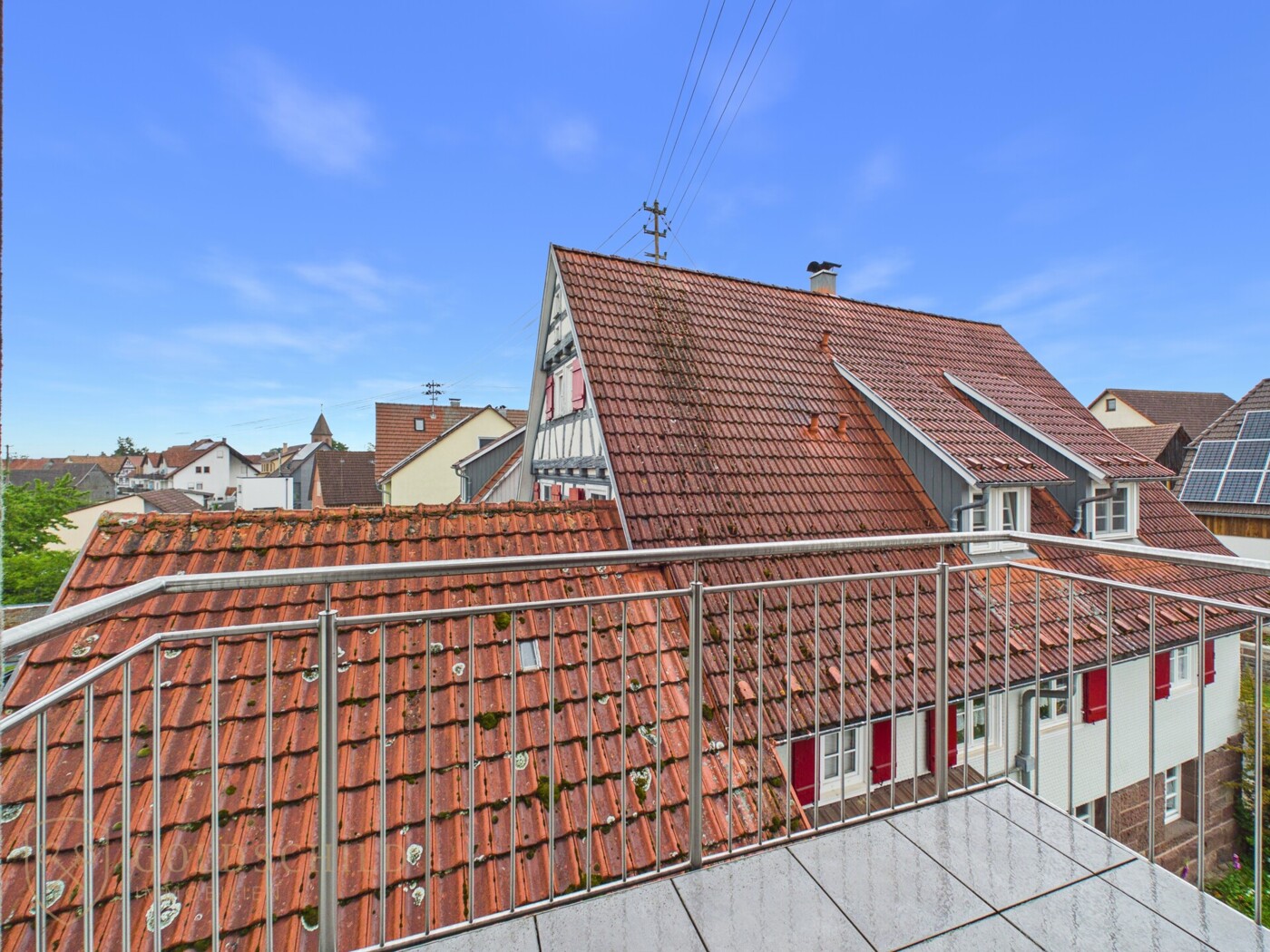 Ausblick Balkon DG