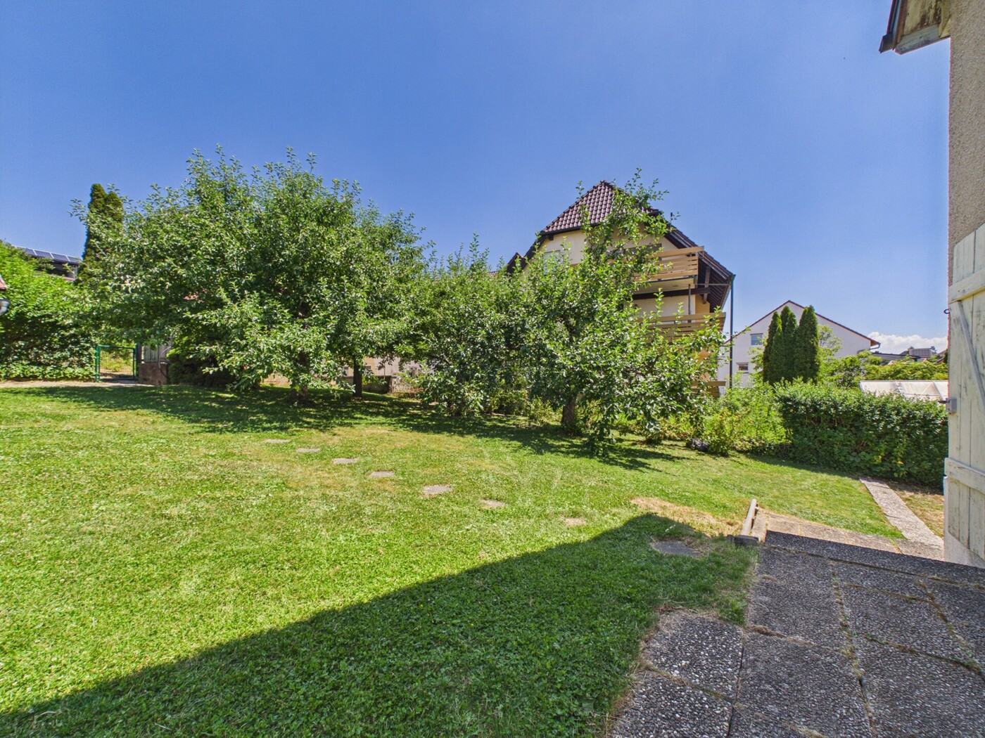 Vista terreno edificabile Hochdorf