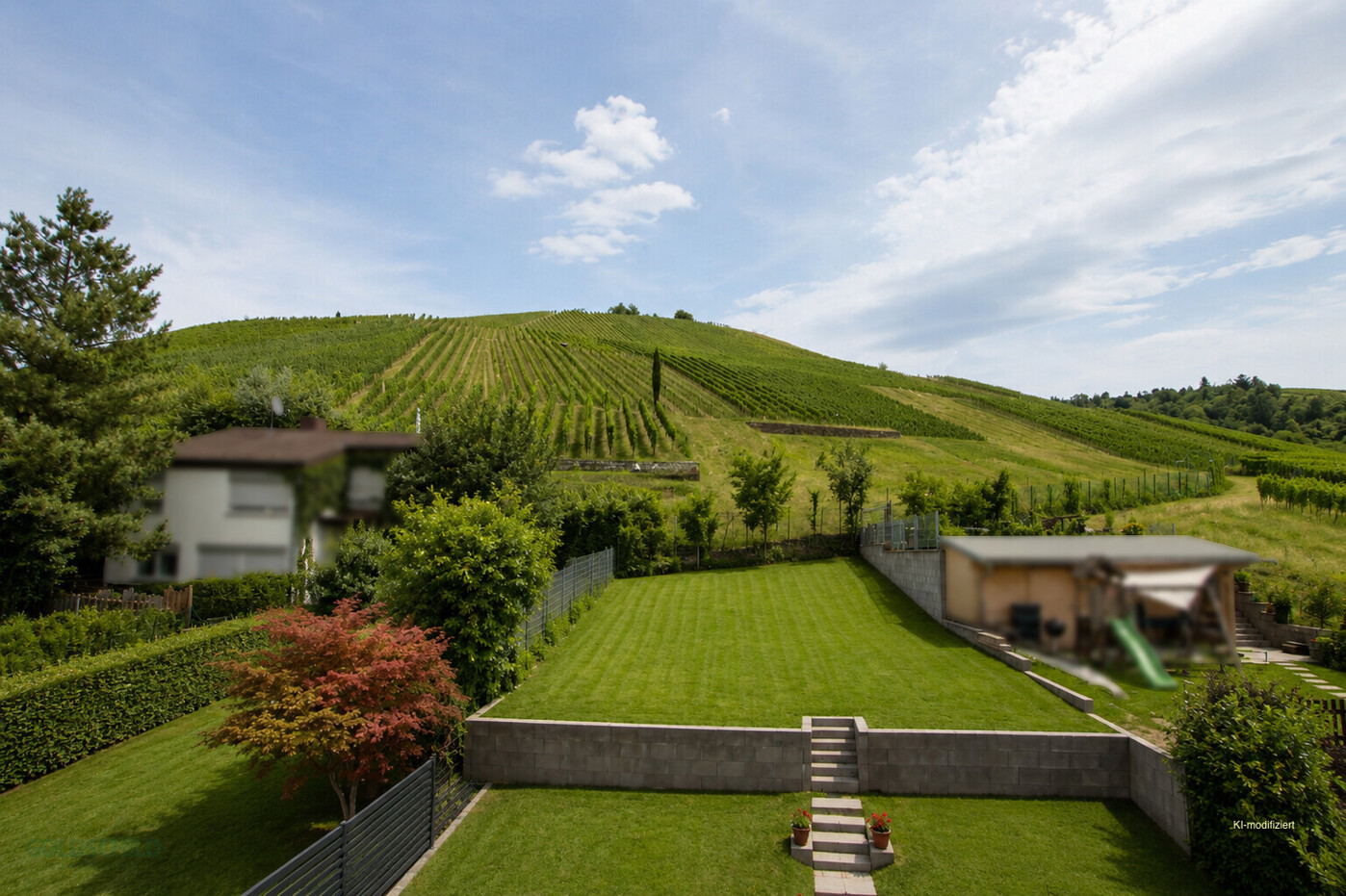 Einfamilienhaus_Stuttgart Garten (KI-modifiziert)