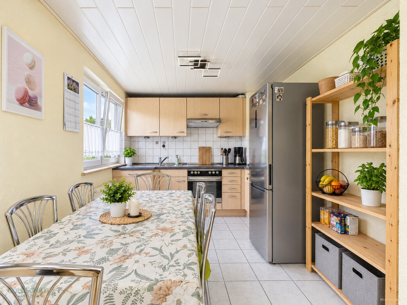 Mehrfamilenhaus_Aalen_1.OG_Wohnung_rechts_Küche (KI-modifiziert)