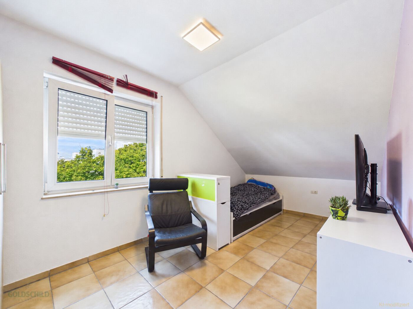 Reihenendhaus_Wendlingen_Schlafzimmer 3_DG (KI-mdofiziert)