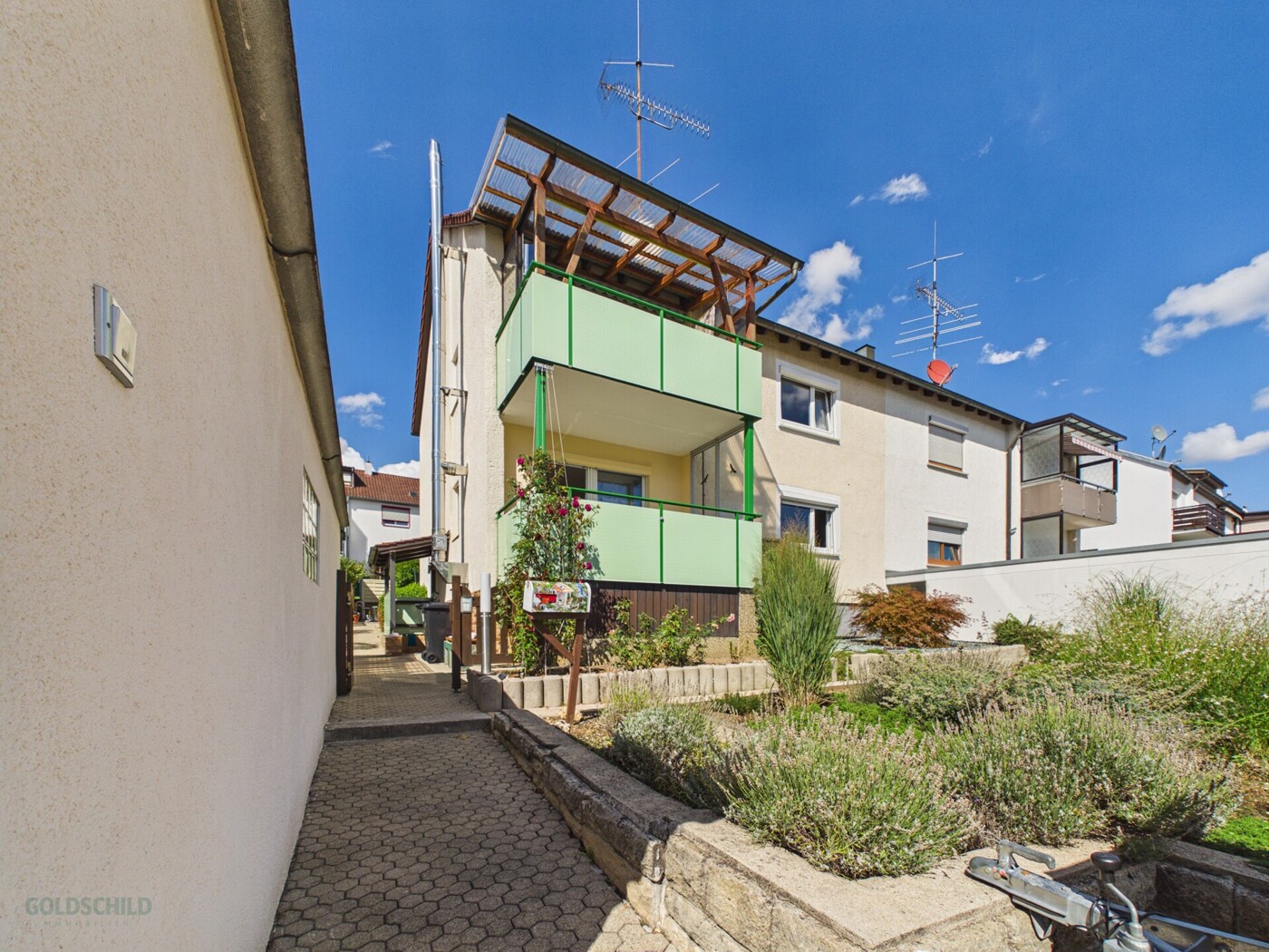 Dvoobiteljska kuća Großbettlingen Pogled