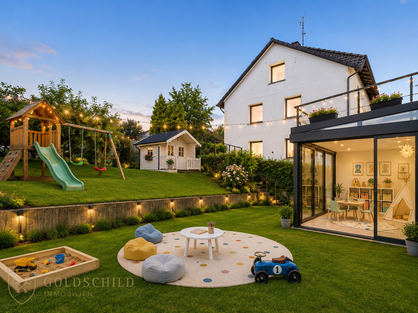 Einfamilienhaus Baltmannsweiler Einrichtungsvorschlag (KI-modifiziert)