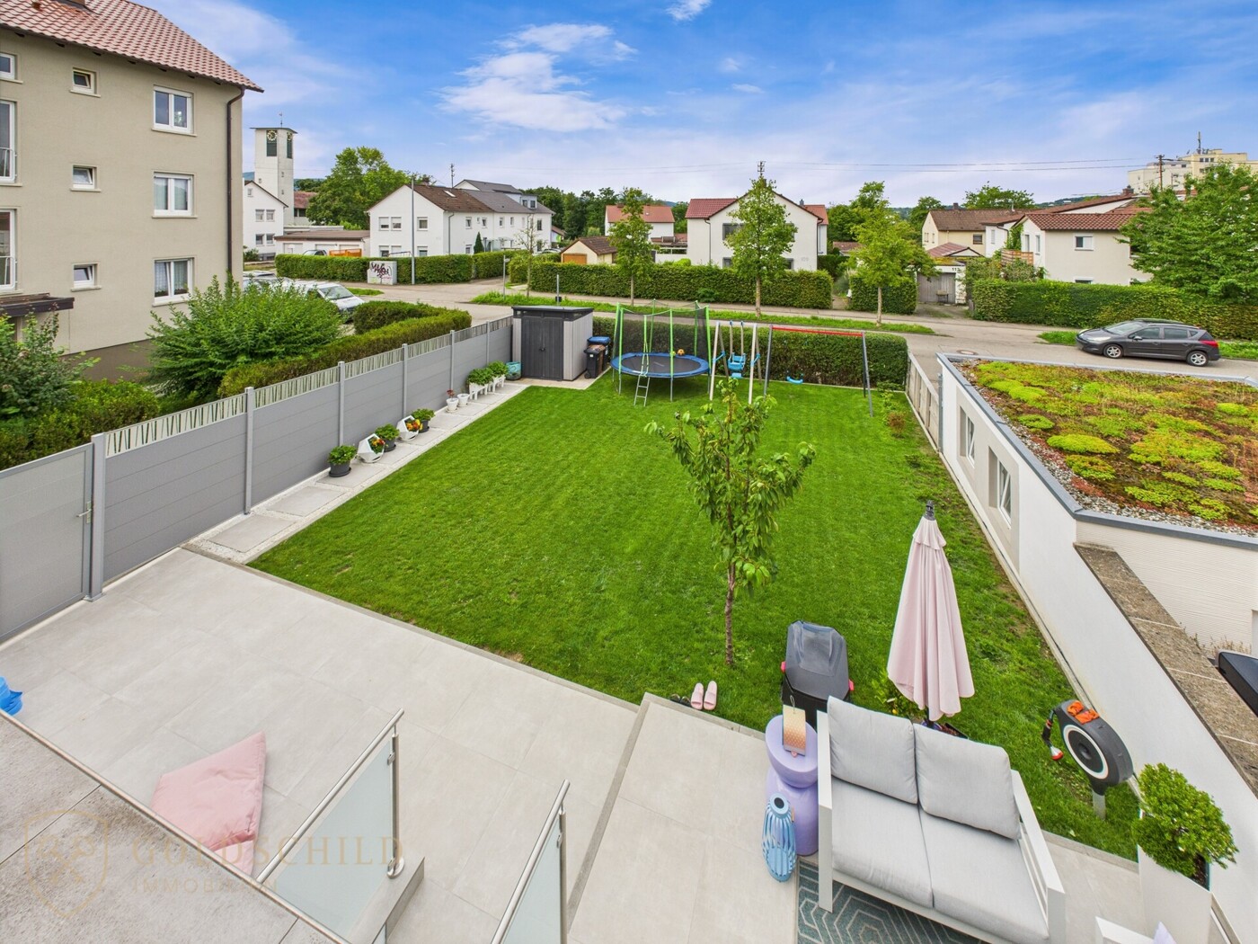 Familienhaus Metzingen Garten Lounge