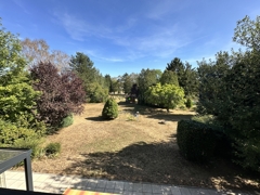 Blick vom Balkon