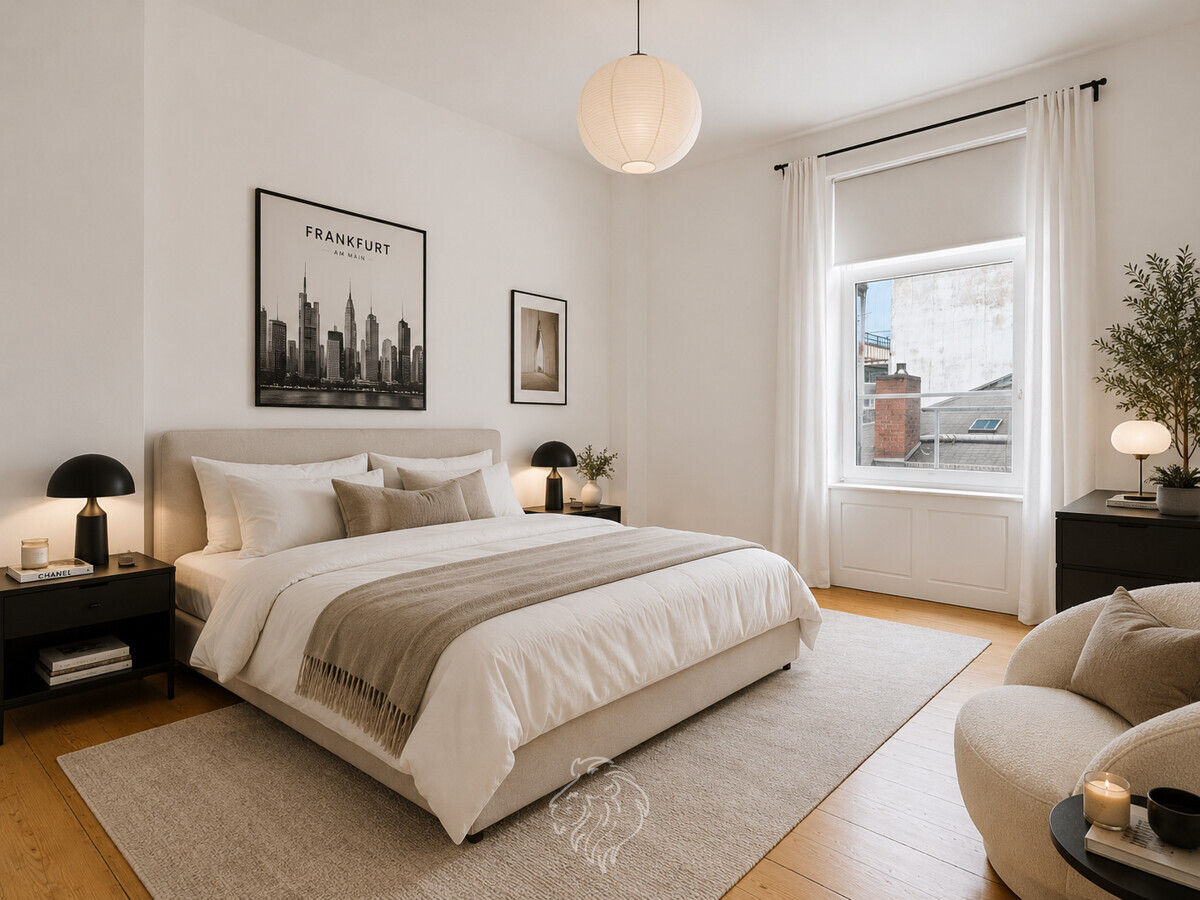 Einrichtungsbeispiel Schlafzimmer