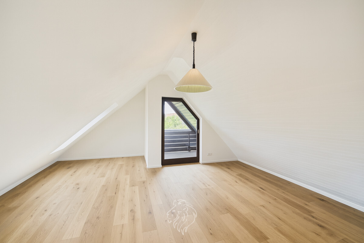 Visualisierung Studio 1 mit Balkon DG