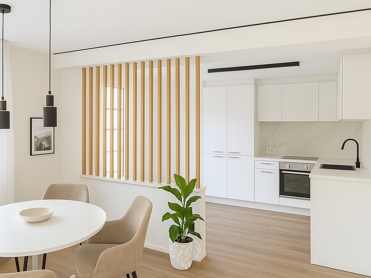 Einrichtungsbeispiel Küche-Essbereich EG 