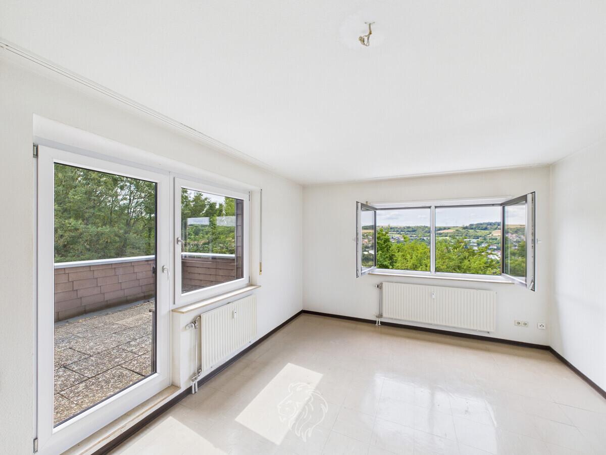 Wohnzimmer Zugang Terrasse