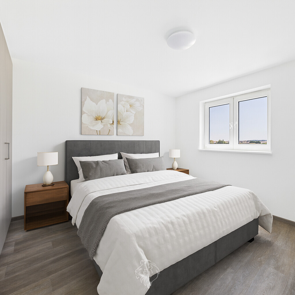 Einrichtungsbeispiel Schlafzimmer