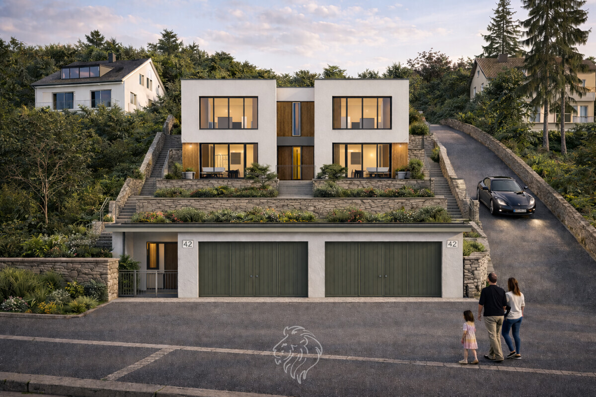 Visualisierung Doppelhaus