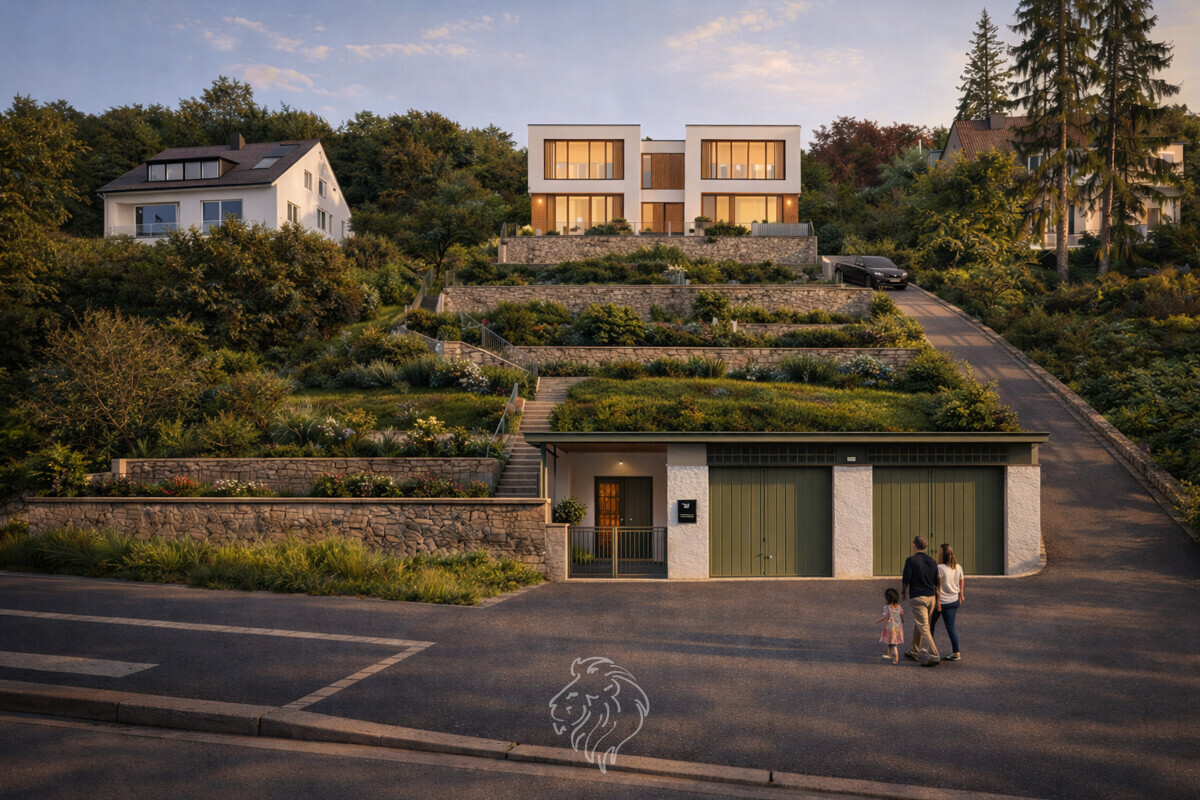 Visualisierung Villa