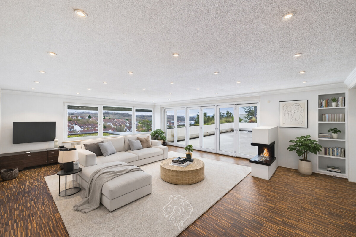 Einrichtungsbeispiel Wohnzimmer