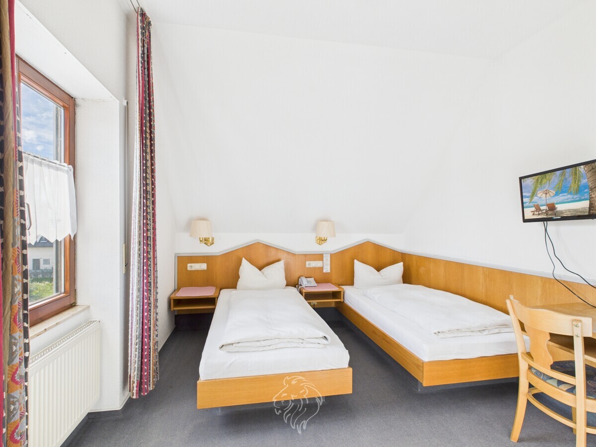 Doppelzimmer mit Einzelbetten
