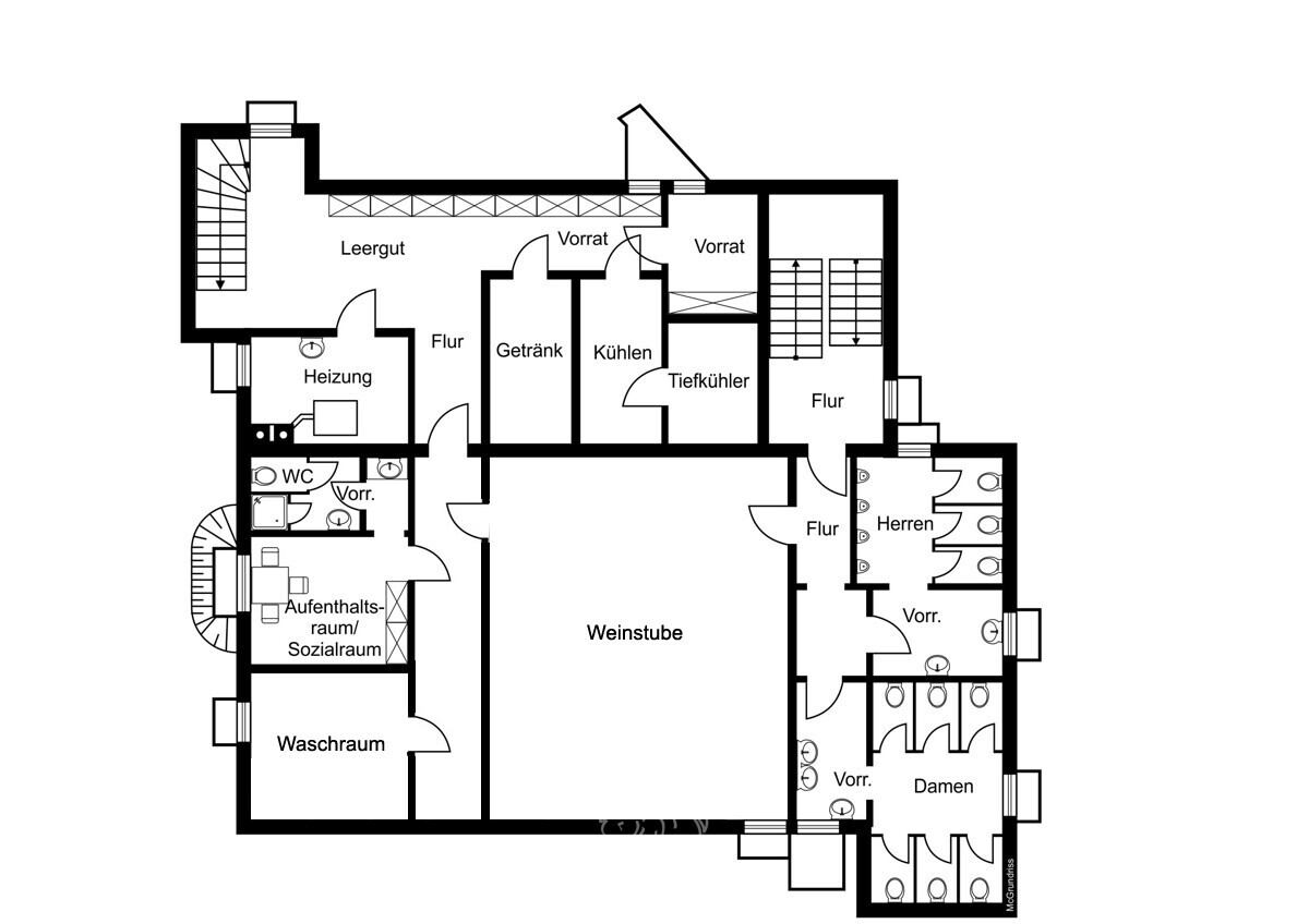 Grundriss Keller