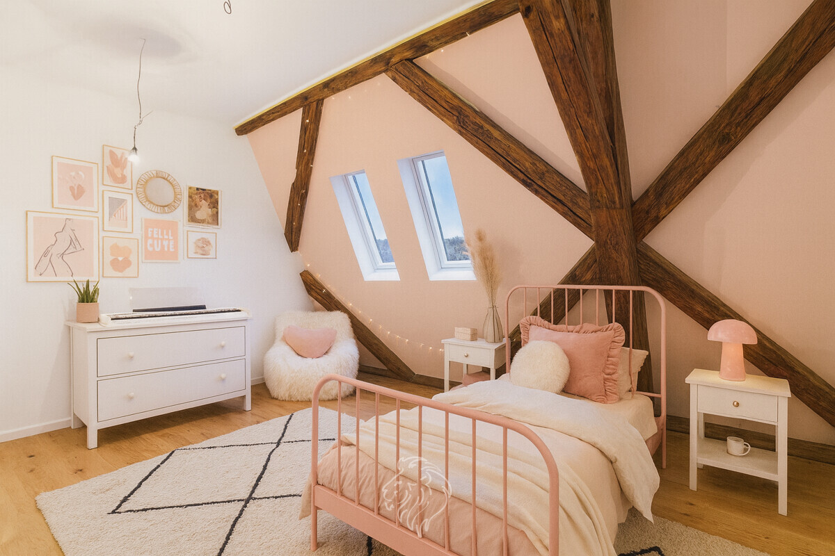 Einrichtungsbeispiel Kinderzimmer 2.OG