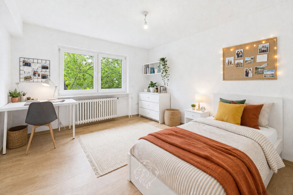 Einrichtungsbeispiel WG Zimmer 2