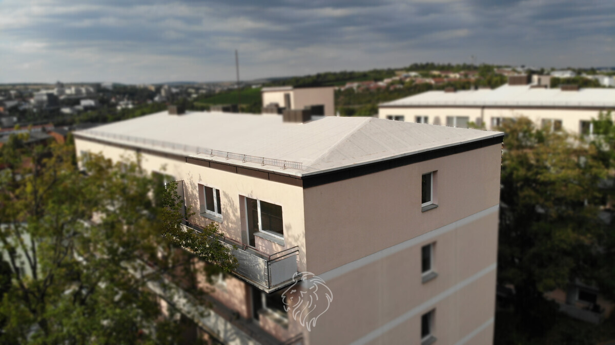 Sicht auf den Balkon