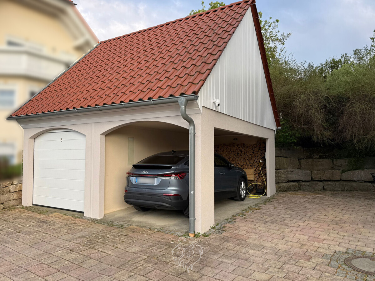 Garage mit Wallbox