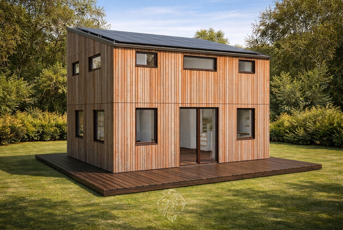 casita pintoresca - KI-generierte Visualisierung des geplanten Zustands, Abweichungen möglich