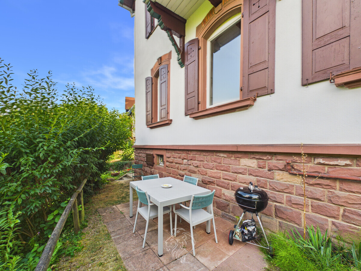 Sitzecke im Garten