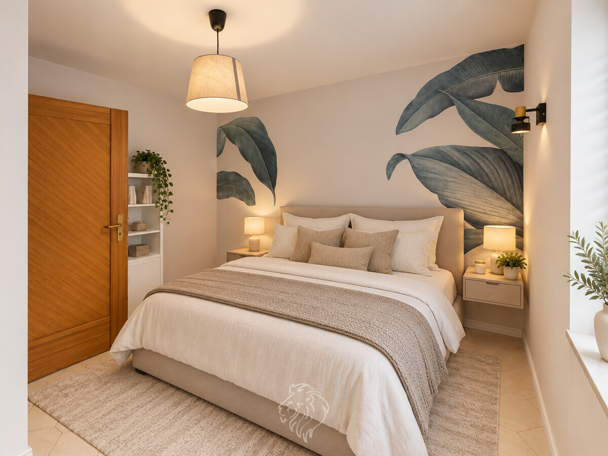 Schlafzimmer 2. OG (Wurde digital möbliert)