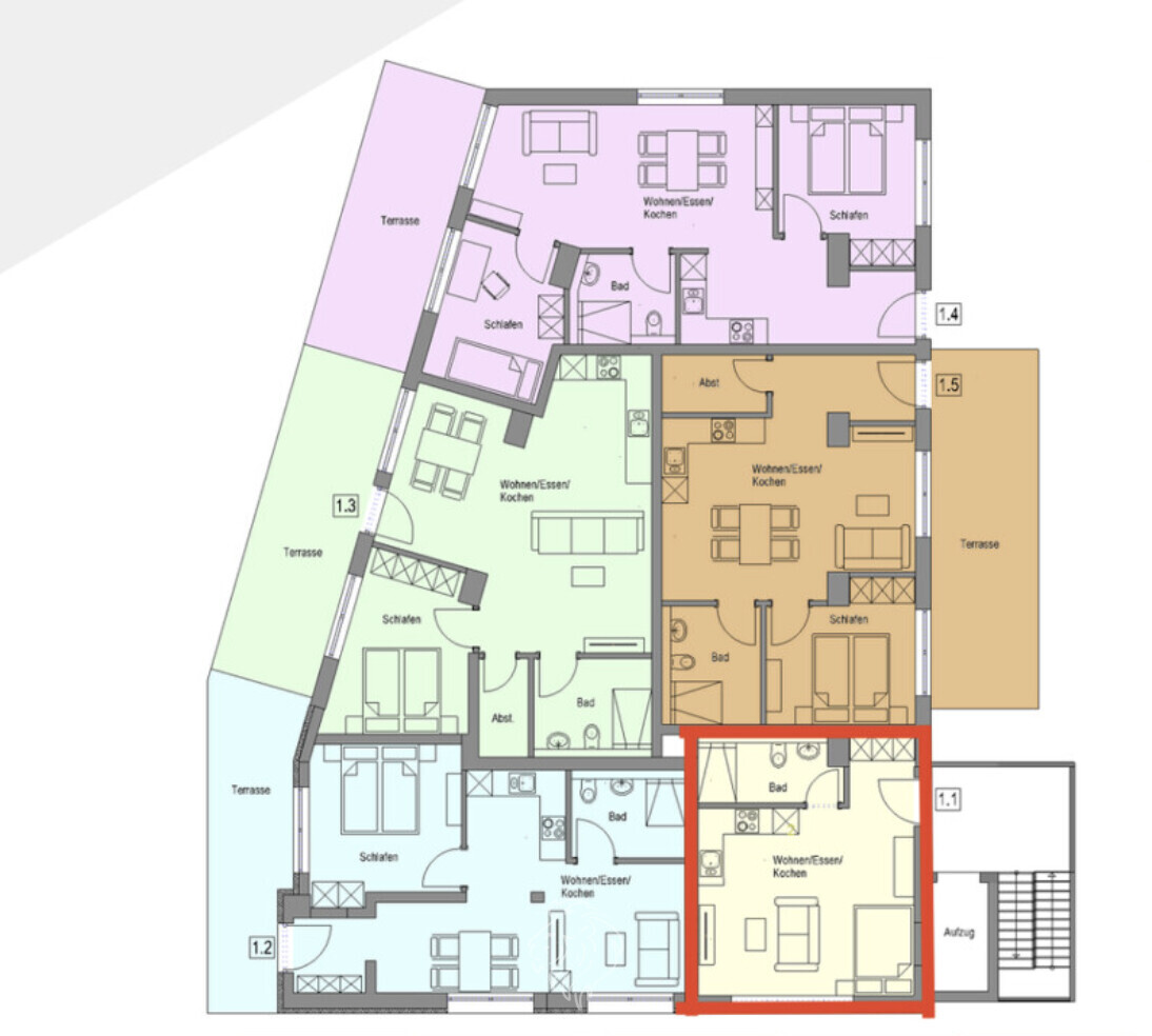 Grundriss EG 1.1