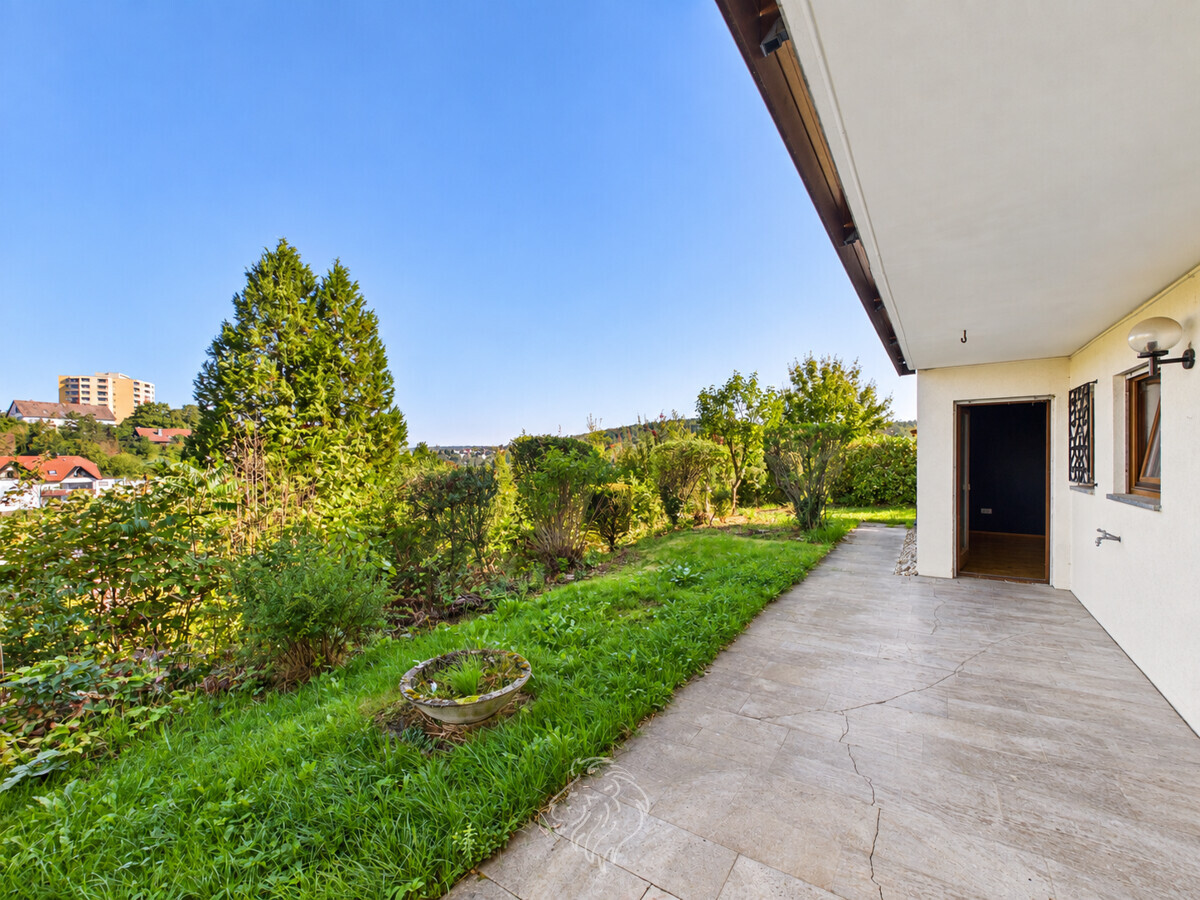 Terrasse Wohnung UG