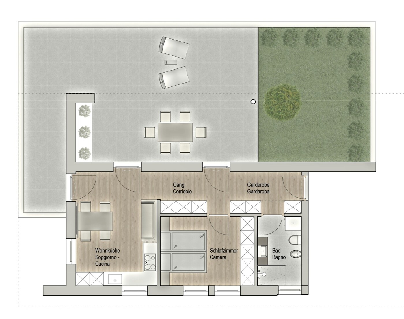 Piantina - Plan