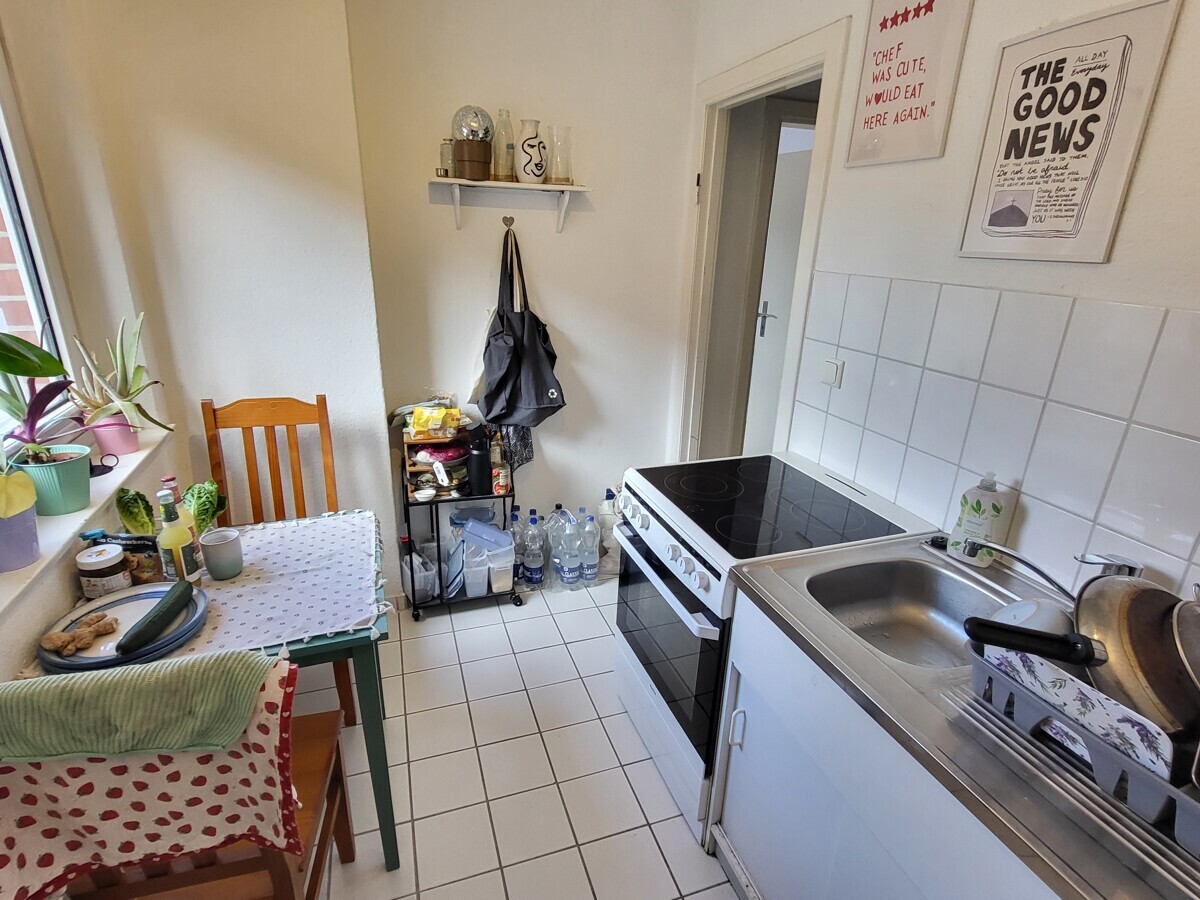 Zentrale Lage! Schöne 1-Zimmer-Dachgeschoss-Wohnung in der Lübecker Innenstadt, ... - Foto 4