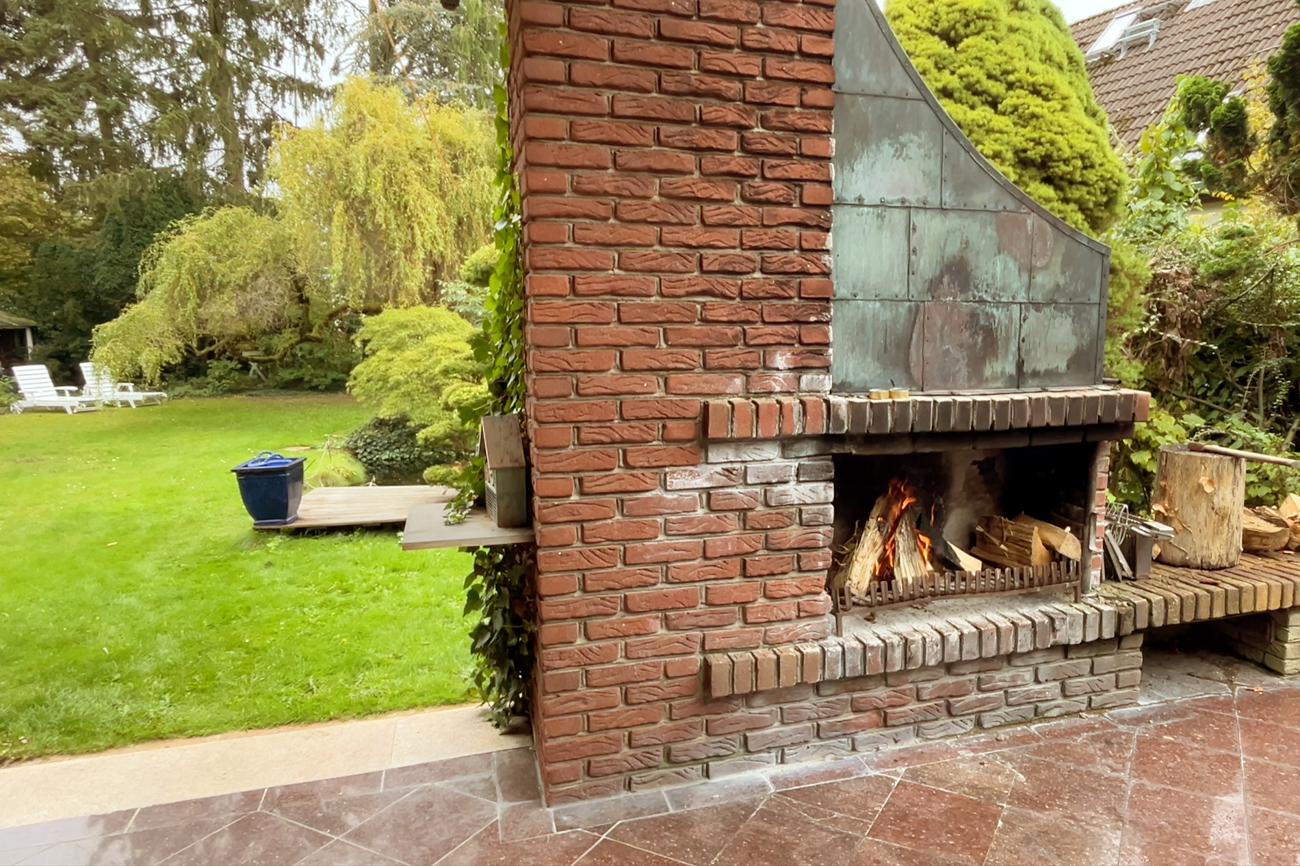 Kamin Terrasse