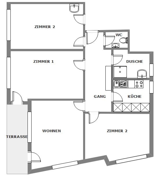 Grundriss Falcun