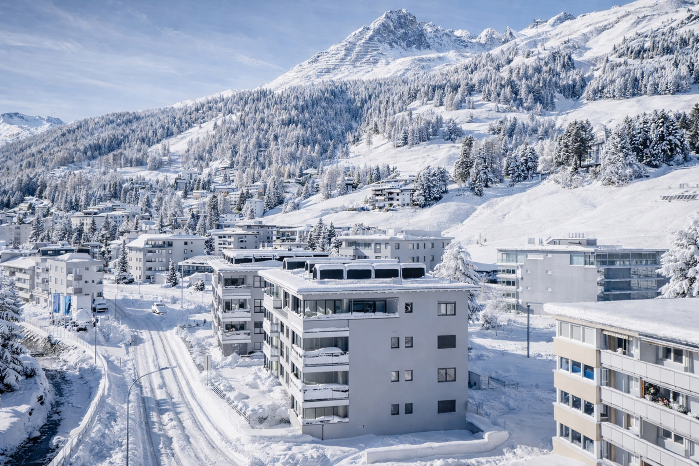 Aussenansicht Winter