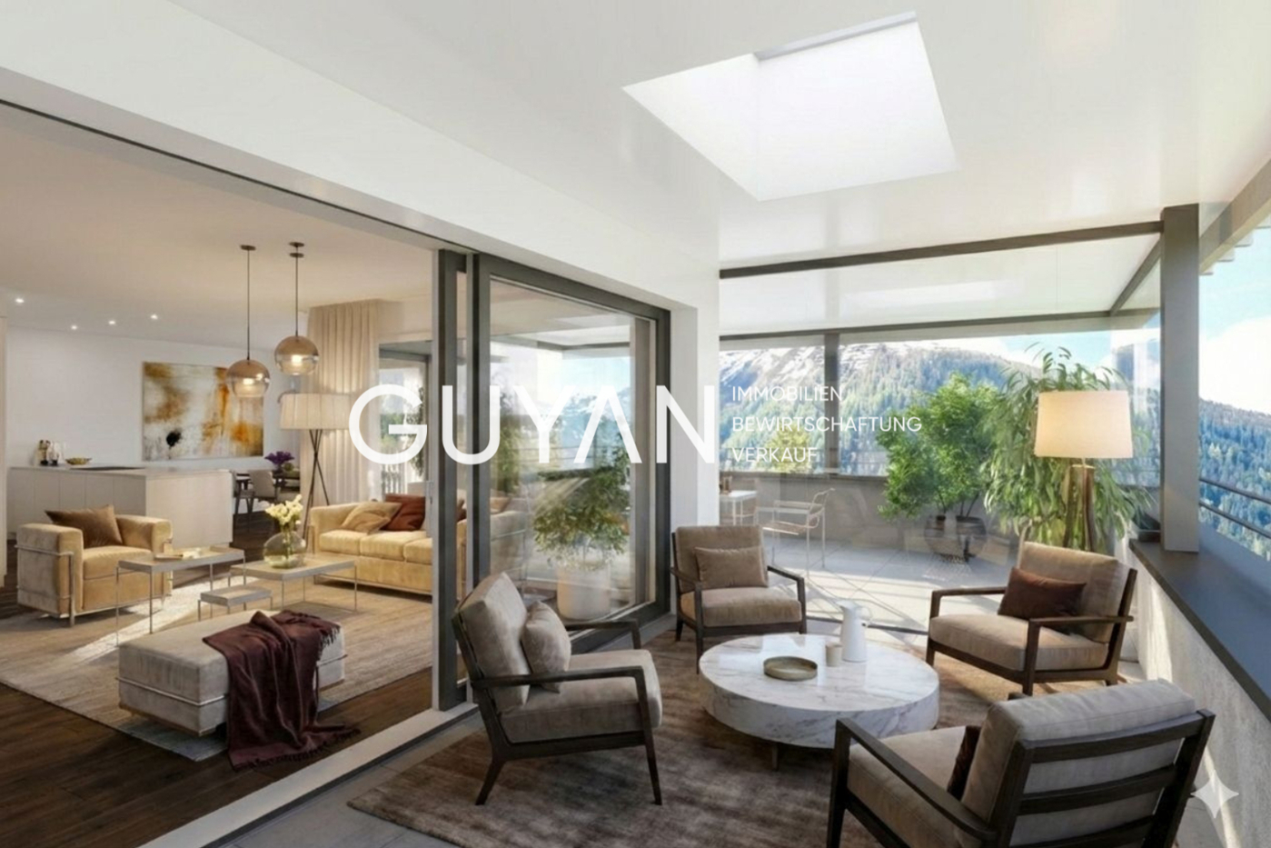 Visualisierung Terrasse