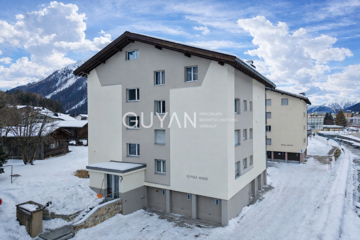 Aussicht Richtung Jakobshorn