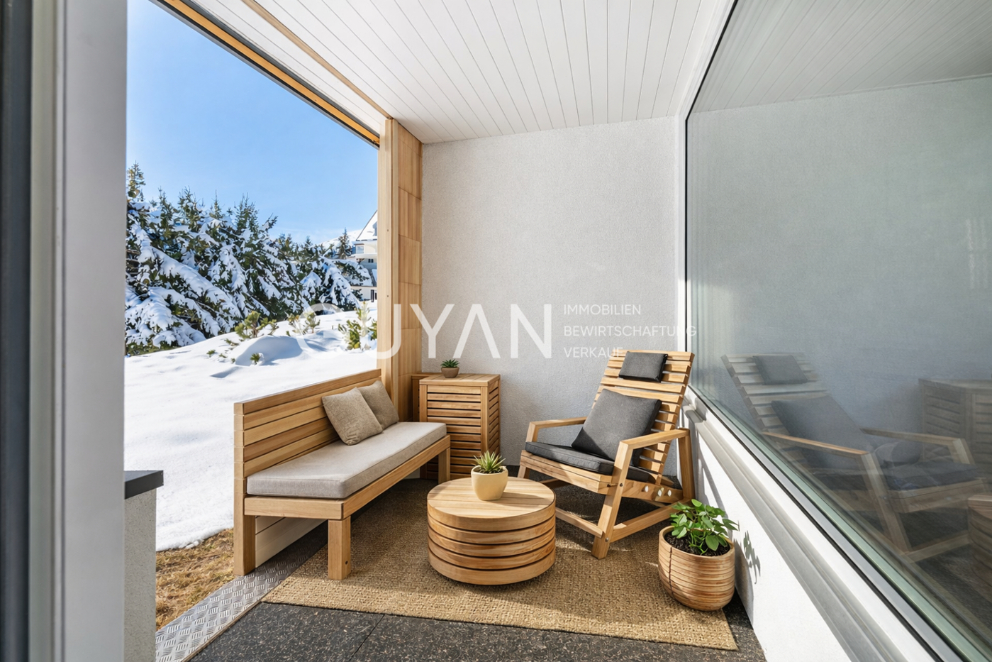 Visualisierung Balkon