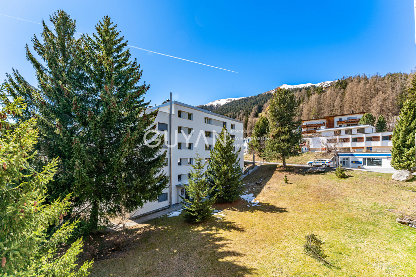 Balkon Süd Aussicht