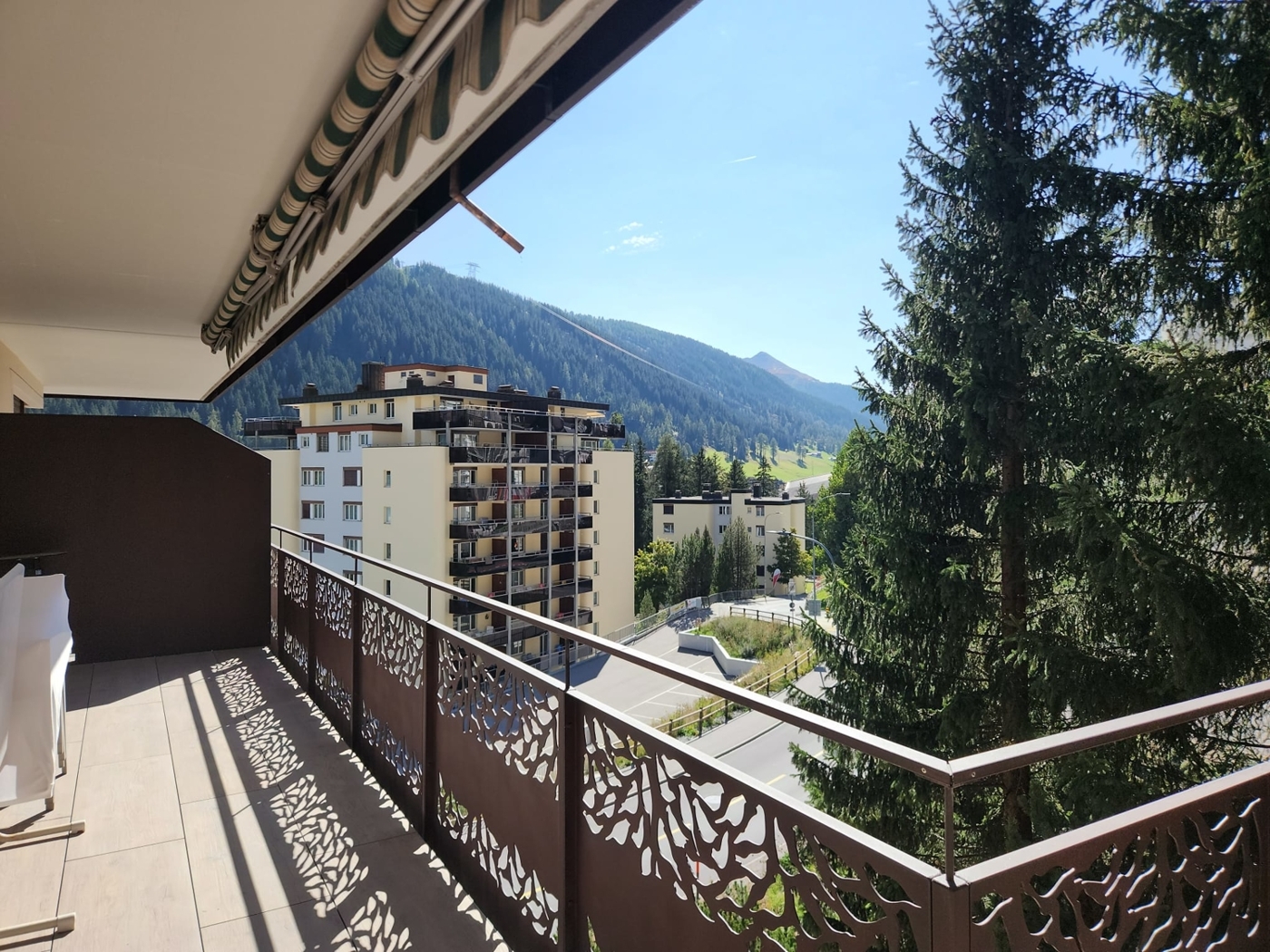Balkon Aussicht West