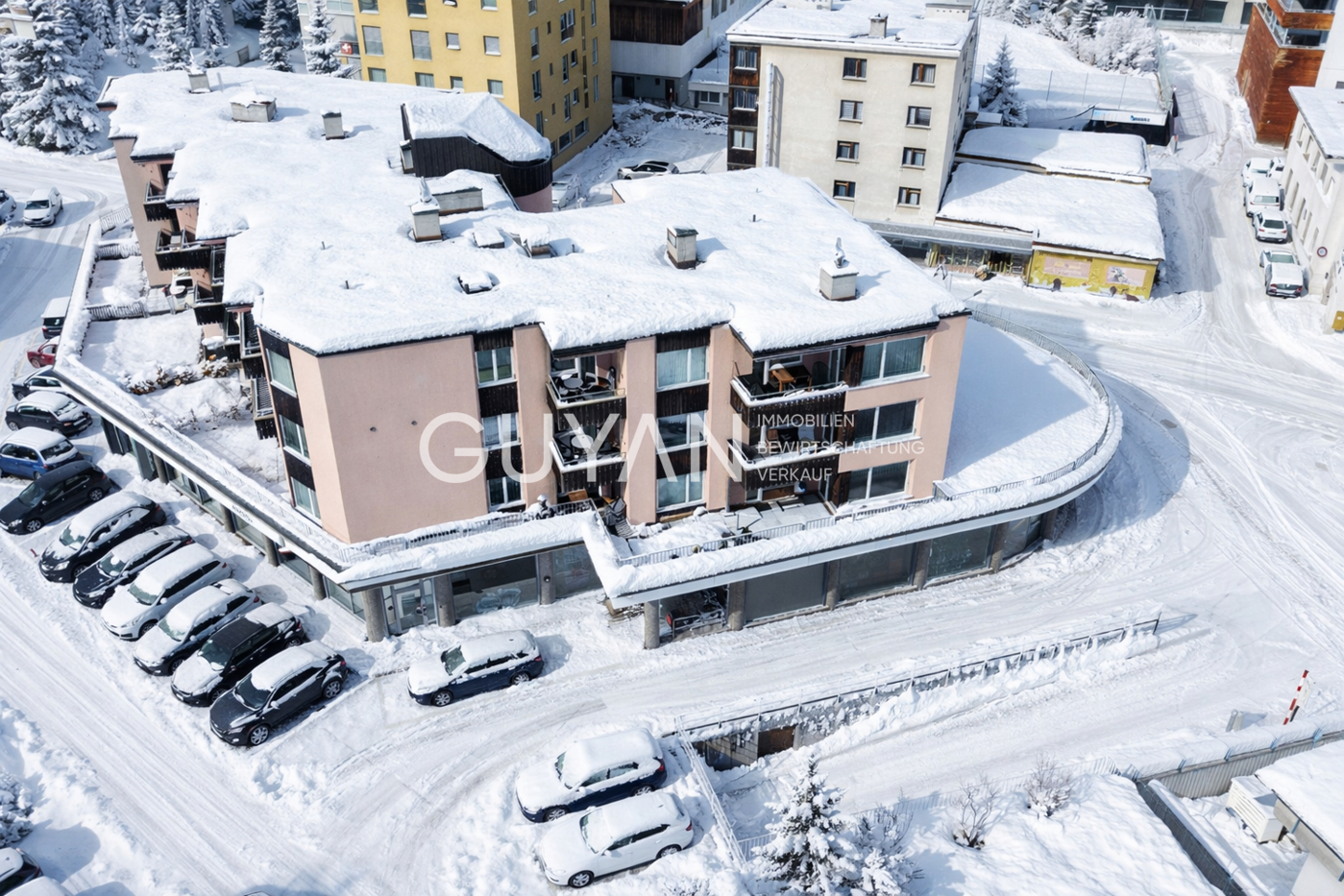 Vogelperspektive Haus Dosch (KI bearbeitet)