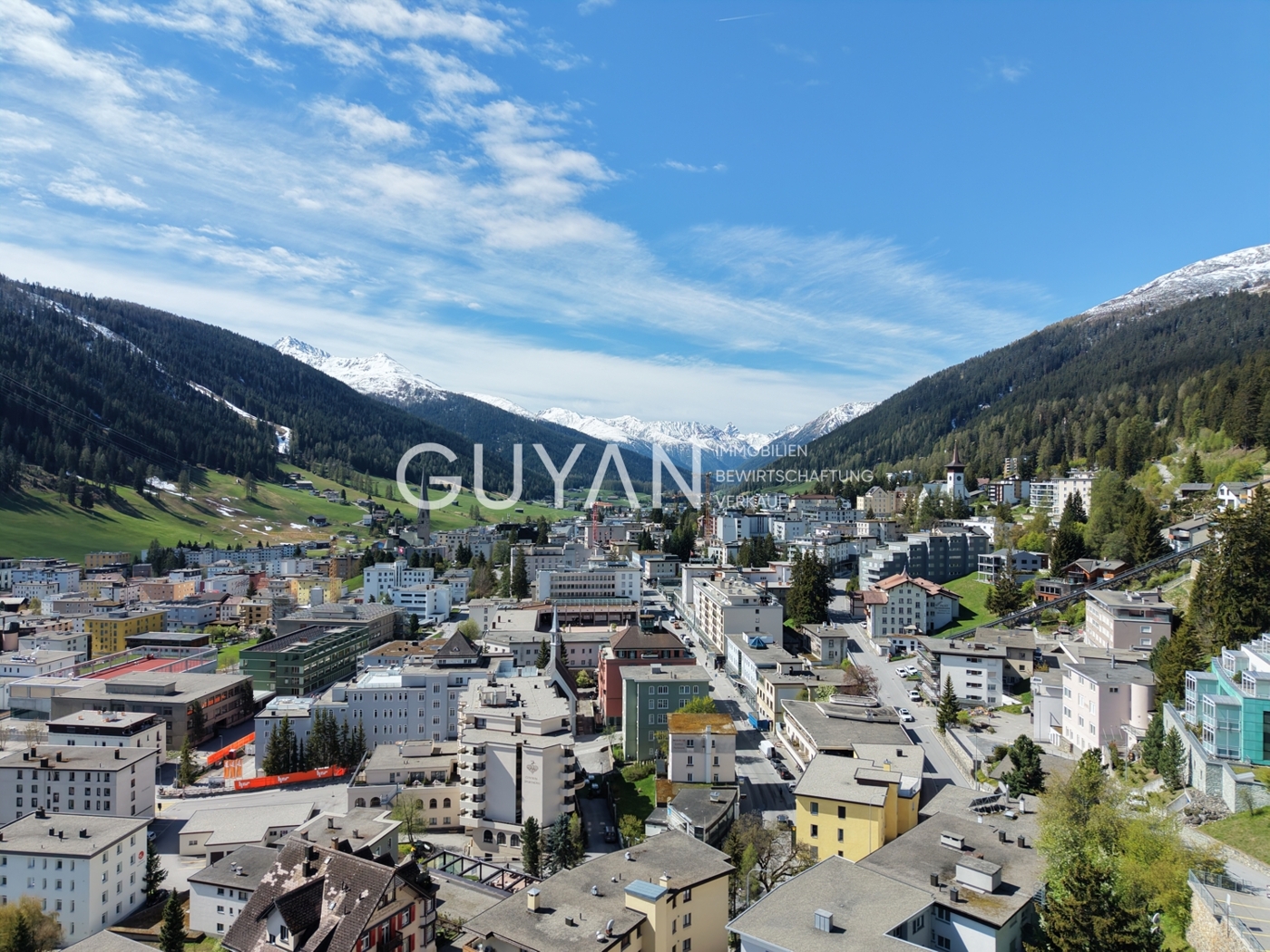 Aussicht Davos Süden