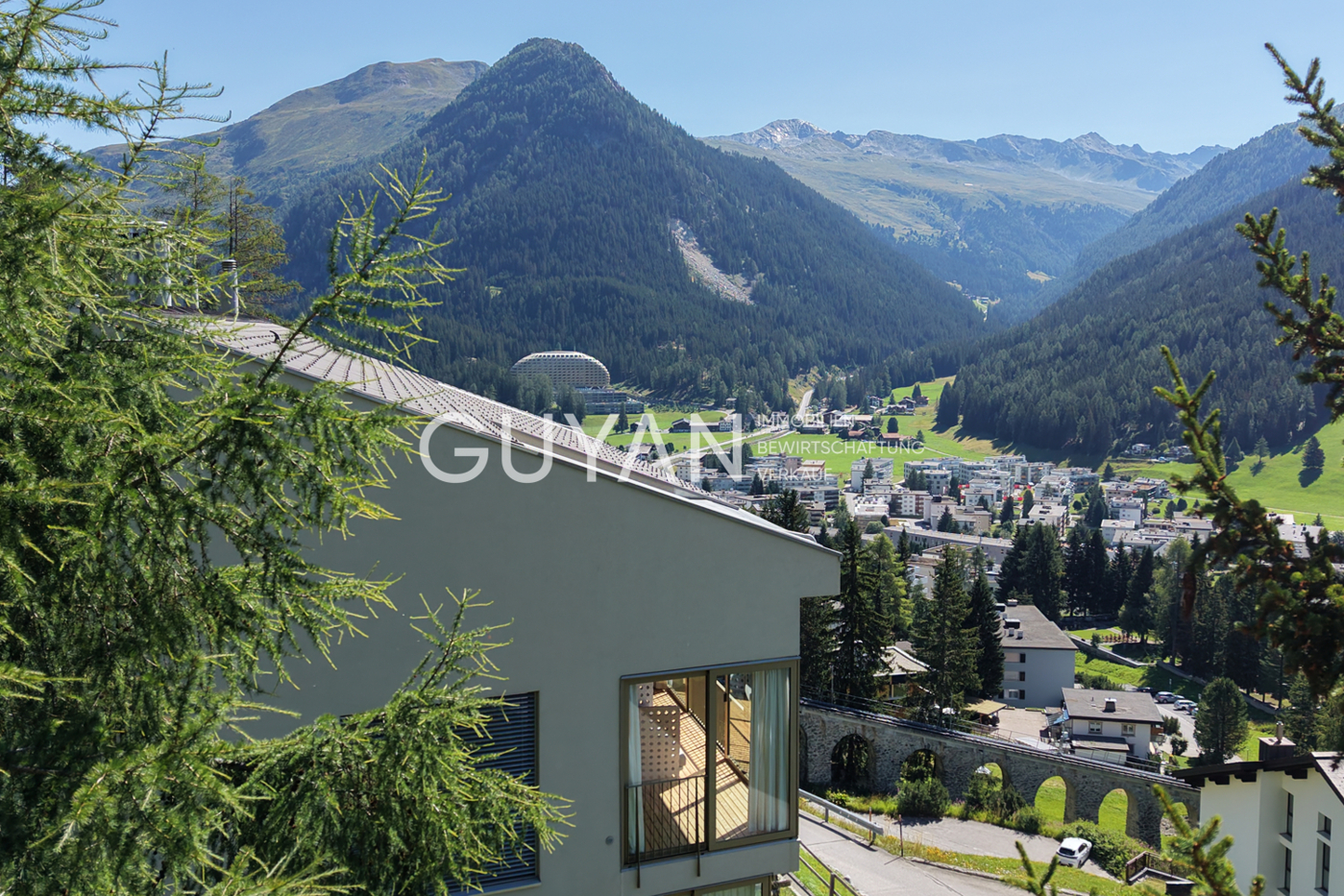 Aussicht Haus Richtung Seehorn