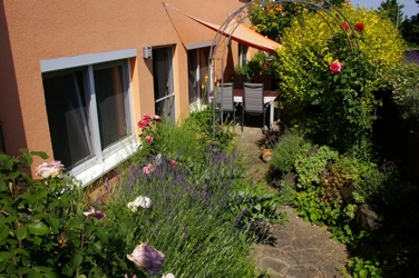 Terasse mit Sitzgruppe
