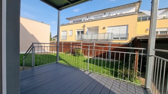 Balkon und Garten